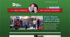 Desktop Screenshot of deansdugout.com
